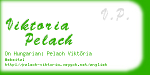 viktoria pelach business card